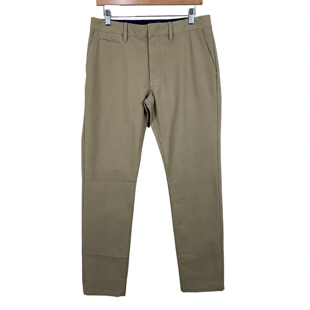 NWT J. Crew 484 Slim Fit Midweight Tech Pants Dark Driftwood Sz 31 x 30